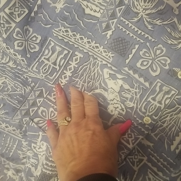 Reyn spooner short sleeve button up shirt xl - Picture 7 of 8